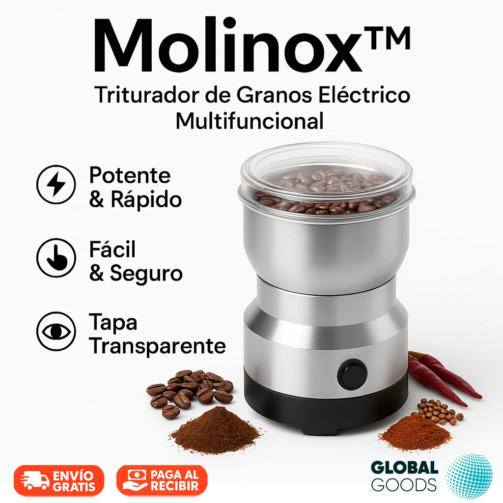 Molinox™  | Triturador de Granos Eléctrico Multifuncional 150W