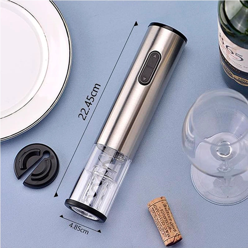 Sacacorchos Eléctrico Automático de Acero Inoxidable