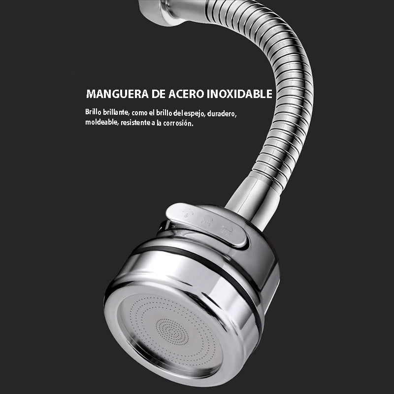 Adaptador de Caño Giratorio 360° para Grifo