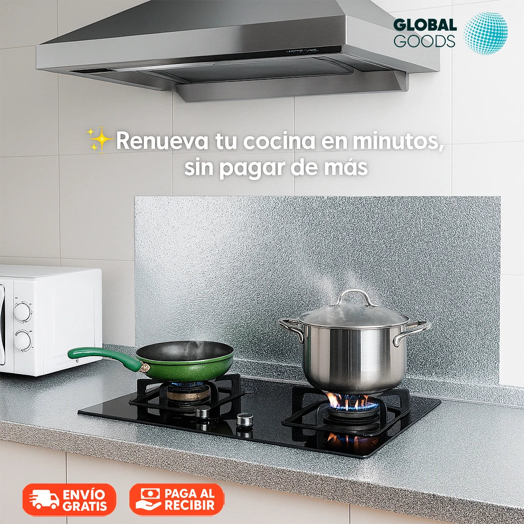 SilverShield | Lámina de Aluminio Adhesiva 60CMx3M | Pack 2 Unidades