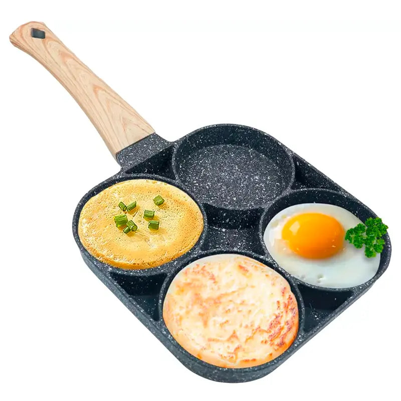 Sartén de Cuatro Agujeros