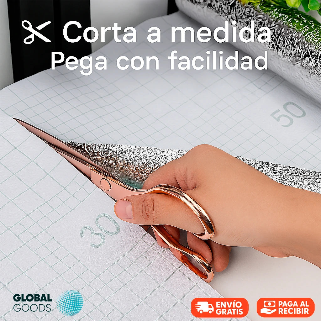 SilverShield | Lámina de Aluminio Adhesiva 60CMx3M | Pack 2 Unidades