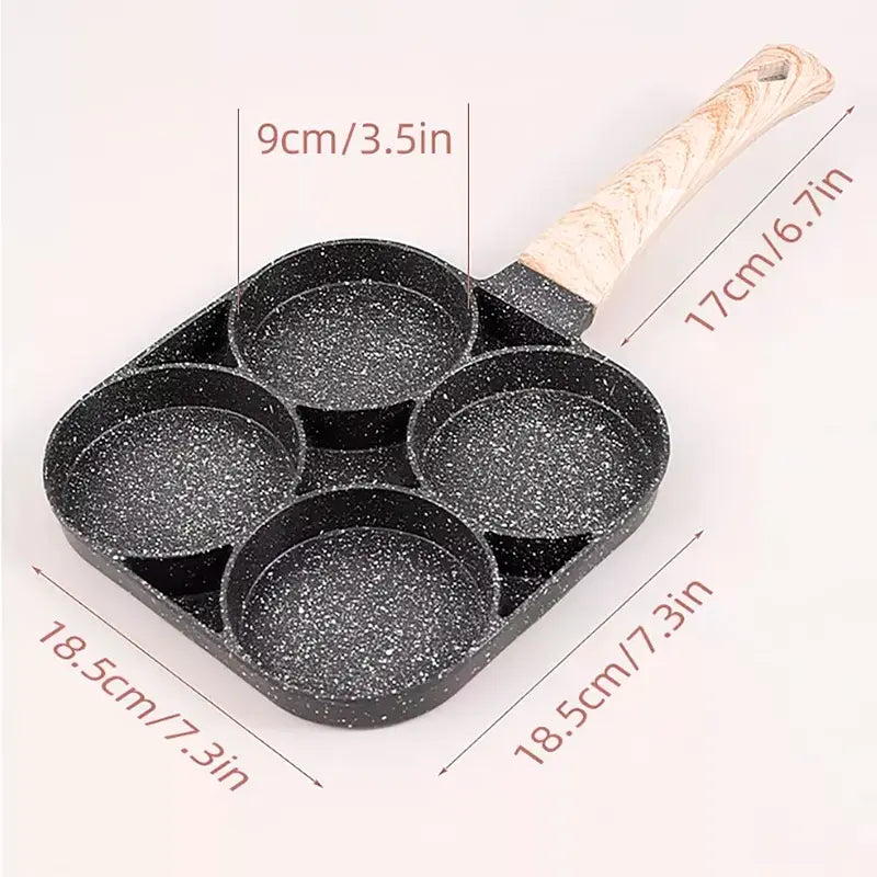 Sartén de Cuatro Agujeros