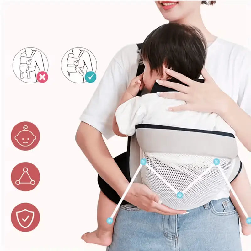 EasyNest™ | Portabebés Ergonómico