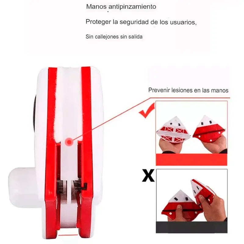 Limpia Vidrios Magnético 3-8mm