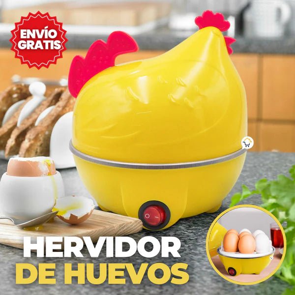 HERVIDOR DE HUEVOS TIPO GALLINA