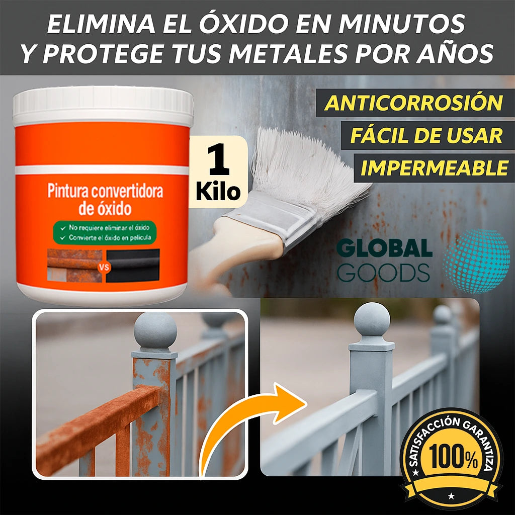 Pintura Para Metal Antióxido 1 kg