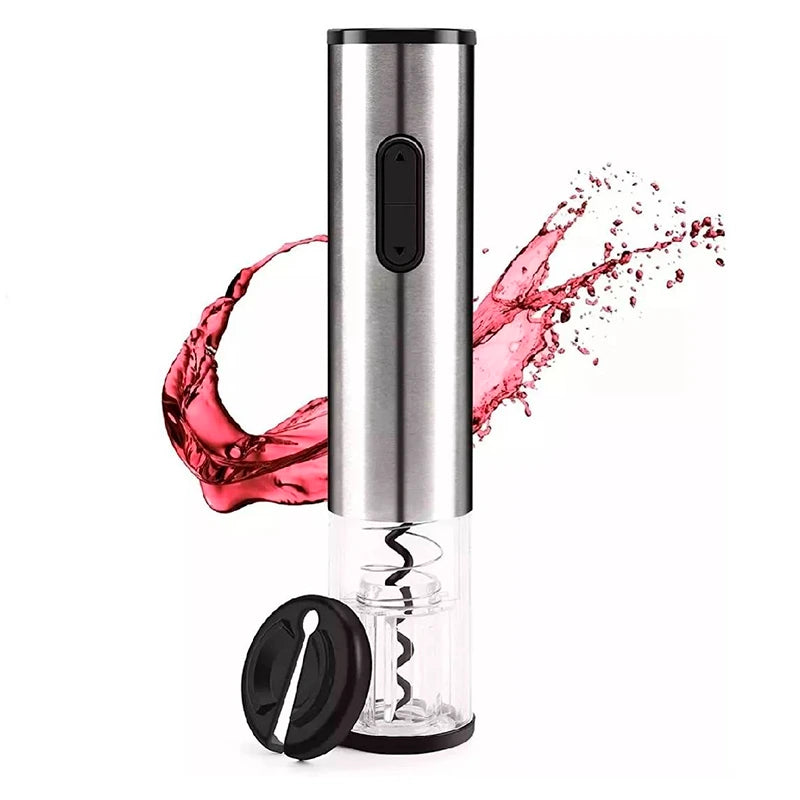 Sacacorchos Eléctrico Automático de Acero Inoxidable