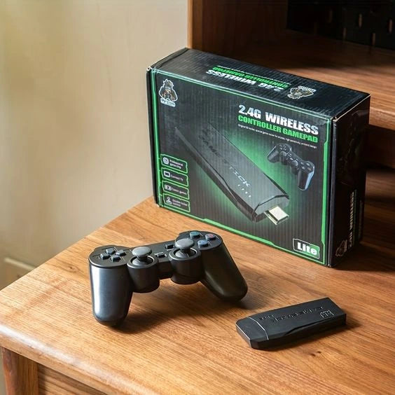 Game Stick Lite | Consola Retro +20.000 Juegos + 2 Controles Inalámbricos
