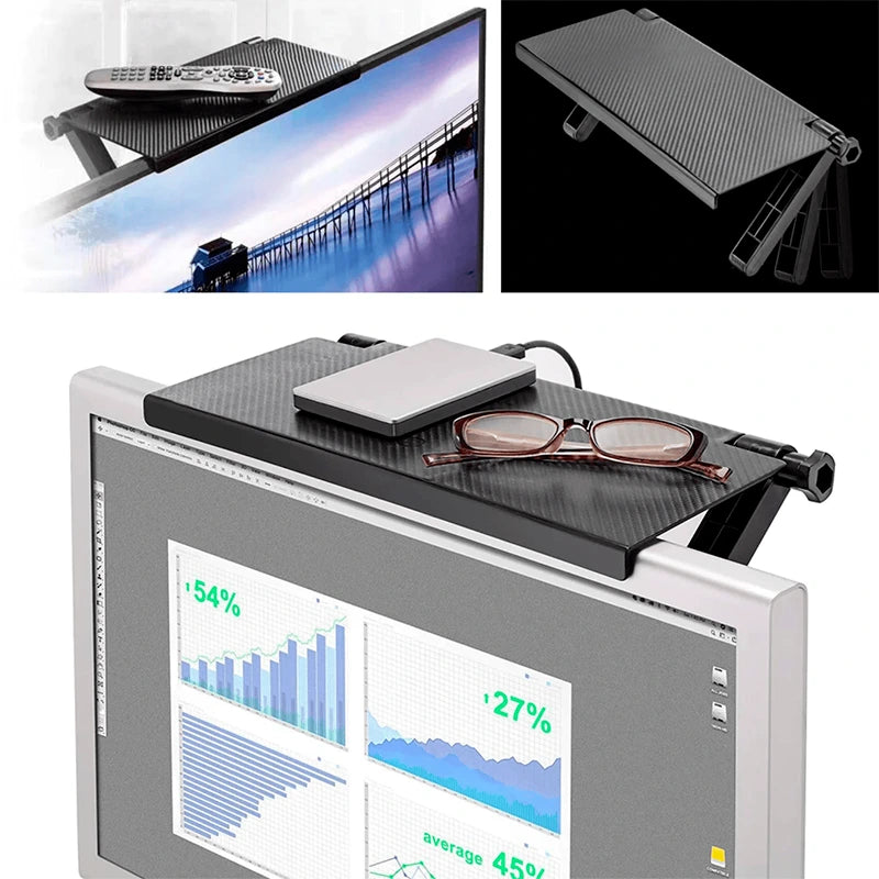 Repisa Plegable Ajustable para Pantalla