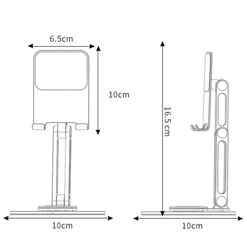 360Flex Stand - Soporte Para Celular y Tablet de Aleación de Aluminio