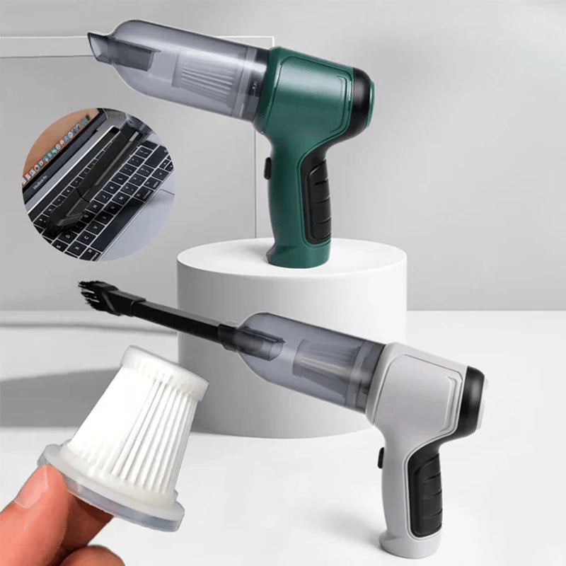 CleanJet™ | Aspiradora Portátil Inalámbrica 3 en 1