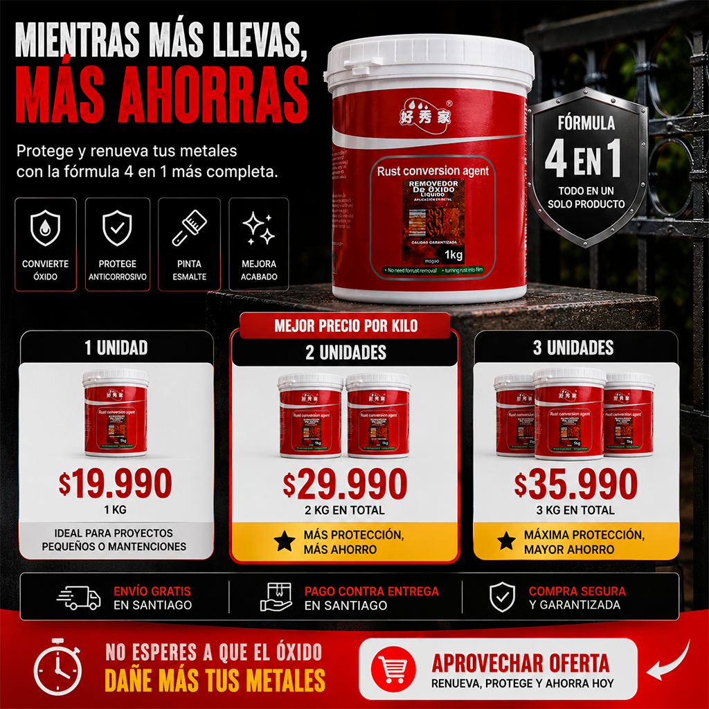 Pintura | Convertidor De Óxido | 1 kg