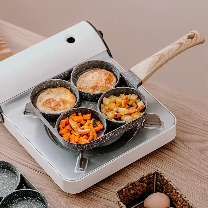 Sartén de Cuatro Agujeros