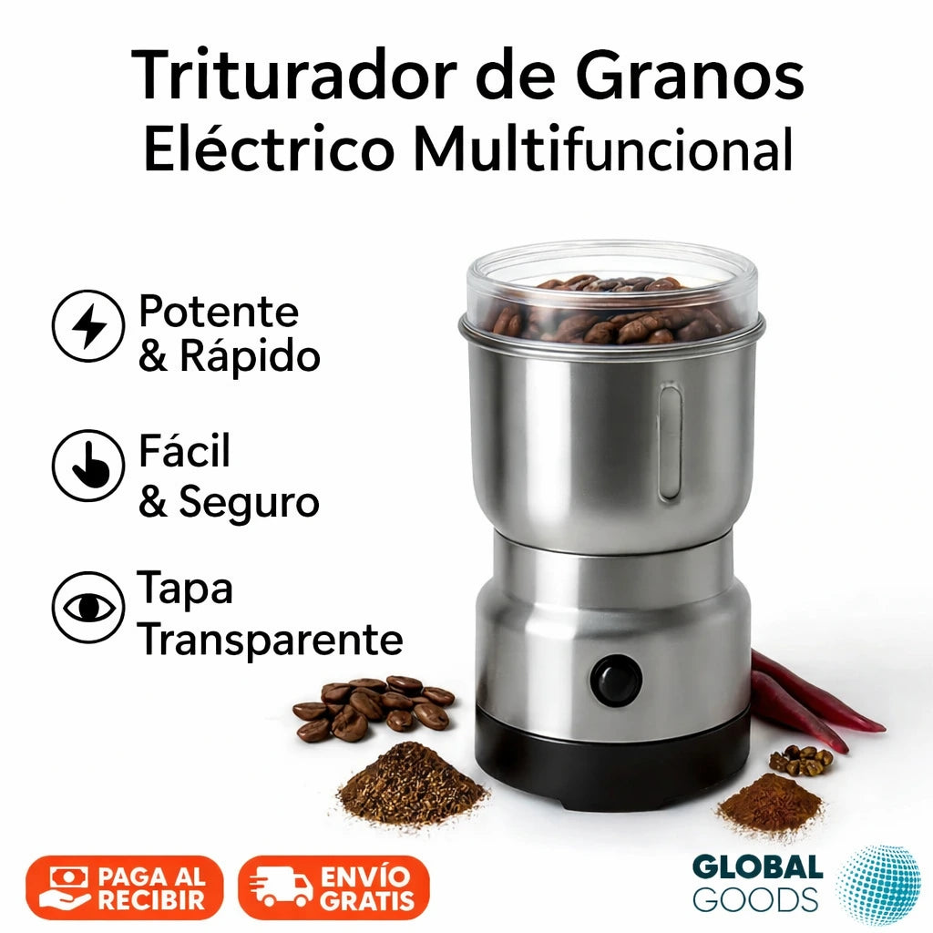Triturador de Granos Eléctrico Multifuncional 300W