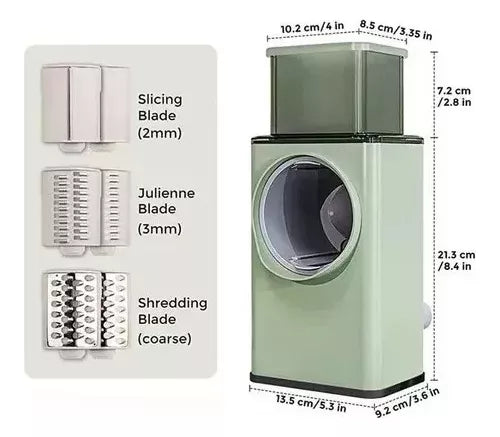 Cortador de Verduras Multifuncional 3 en 1