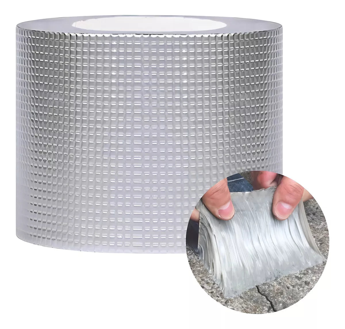 Cinta Adhesiva Tapagoteras Impermeable 10 CM x 5 METROS| Pack 2 Unidades