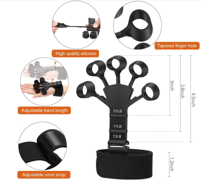 Fortalecedor de Dedos y Antebrazos