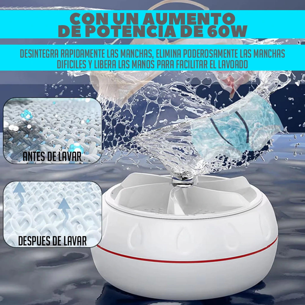 Turbine Wash™ | LAVADORA PORTATIL