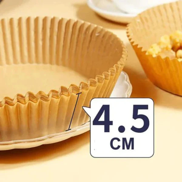 PAPEL ANTIADHERENTE PARA AIR FRYER | 100 Unidades
