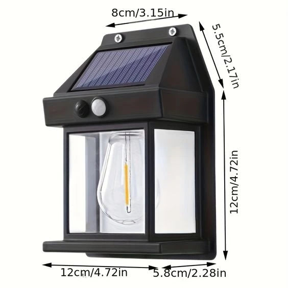 EcoBright™ | Lámpara Solar de Pared | Pack 2 Unidades
