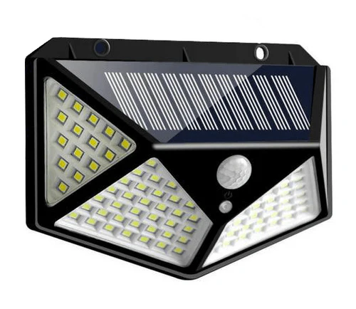 LAMPARA SOLAR LED CON SENSOR | Pack 2 Unidades
